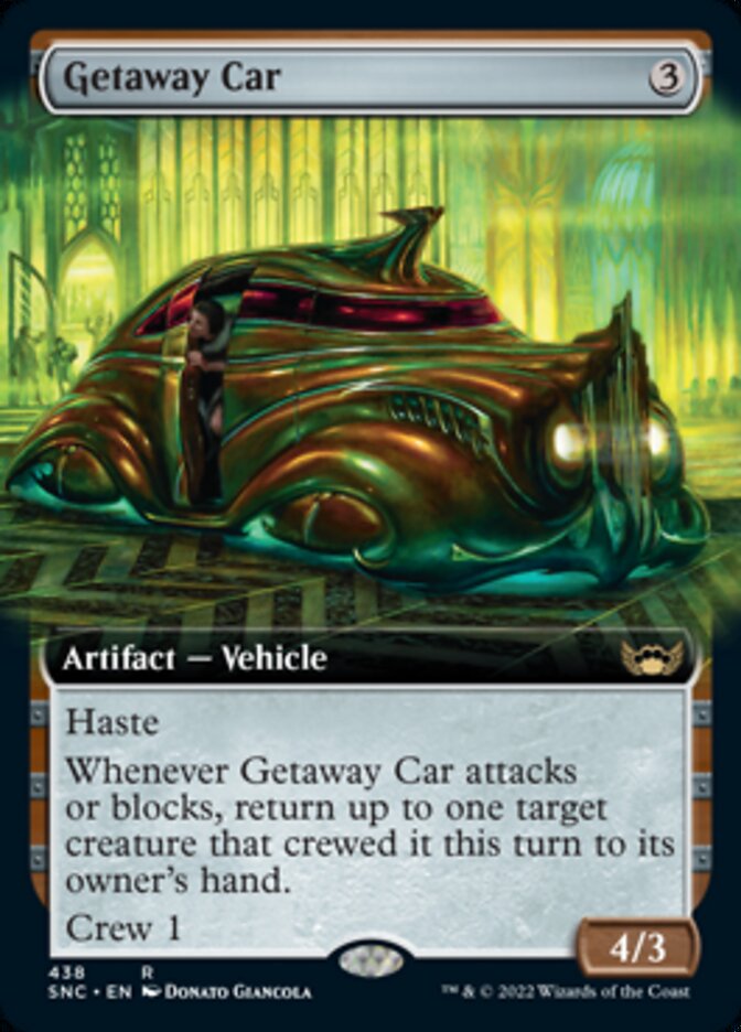 Getaway Car (Extended Art) [Streets of New Capenna] | Gam3 Escape