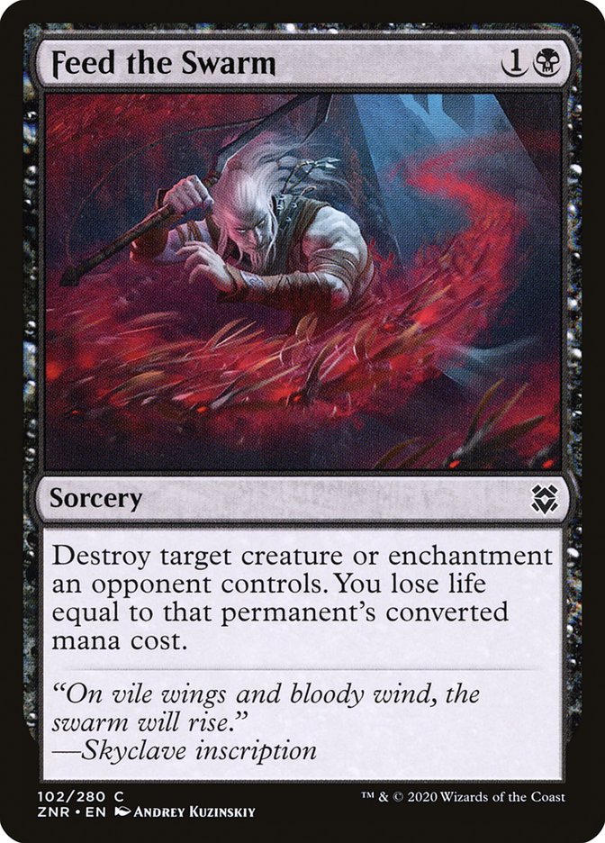 Feed the Swarm [Zendikar Rising] | Gam3 Escape