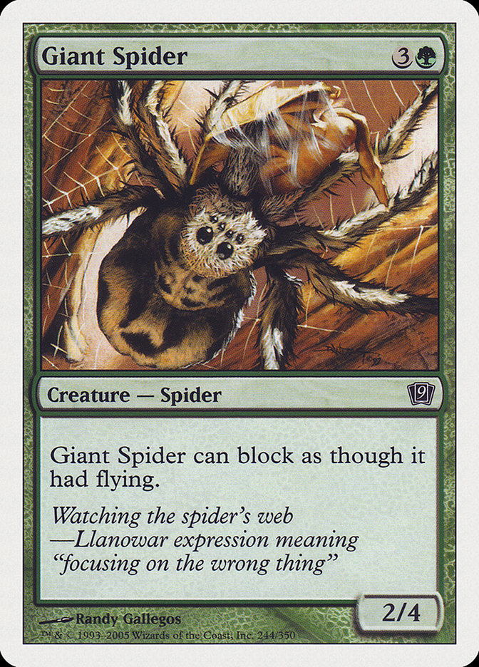 Giant Spider [Ninth Edition] | Gam3 Escape