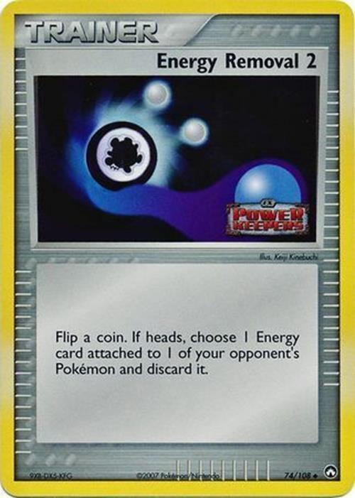 Energy Removal 2 (74/108) (Stamped) [EX: Power Keepers] | Gam3 Escape