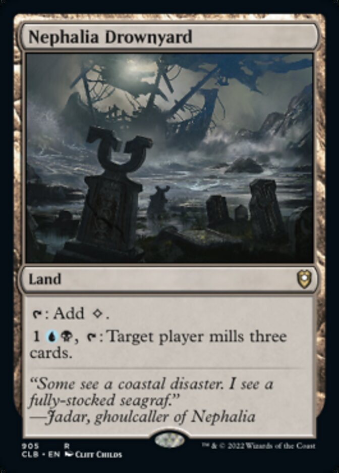 Nephalia Drownyard [Commander Legends: Battle for Baldur's Gate] | Gam3 Escape