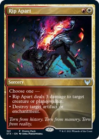Rip Apart (Promo Pack) [Strixhaven: School of Mages] | Gam3 Escape
