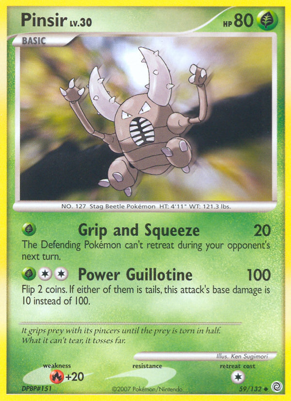 Pinsir (59/132) [Diamond & Pearl: Secret Wonders] | Gam3 Escape