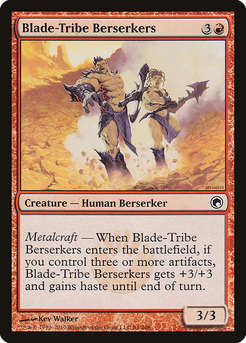 Blade-Tribe Berserkers [Scars of Mirrodin] | Gam3 Escape