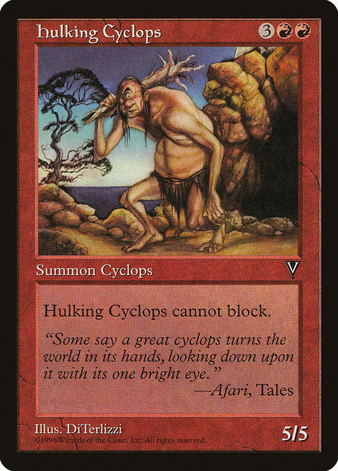 Hulking Cyclops [Visions] | Gam3 Escape