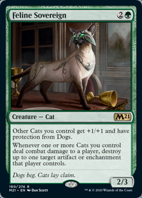 Feline Sovereign [Core Set 2021] | Gam3 Escape