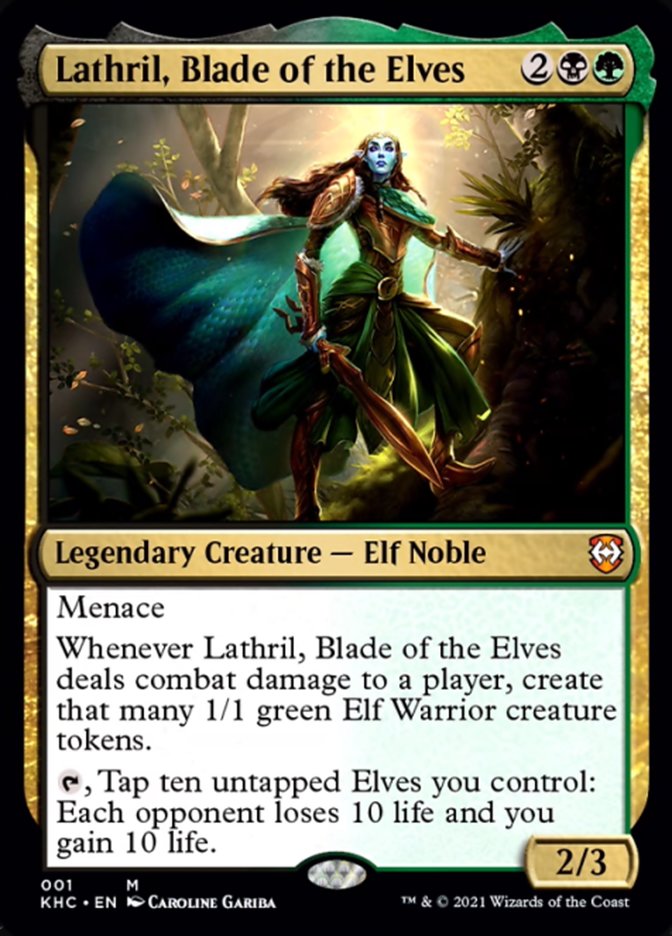 Lathril, Blade of the Elves [Kaldheim Commander] | Gam3 Escape