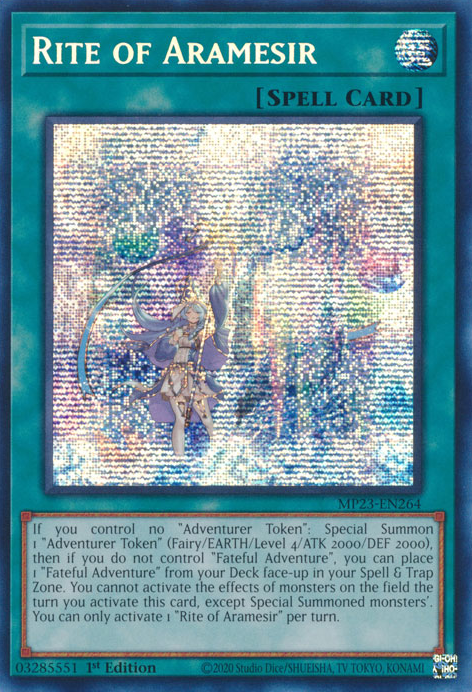 Rite of Aramesir [MP23-EN264] Prismatic Secret Rare | Gam3 Escape