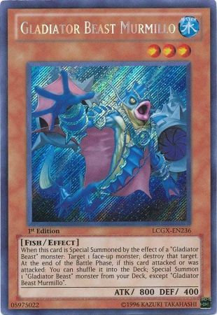 Gladiator Beast Murmillo [LCGX-EN236] Secret Rare | Gam3 Escape