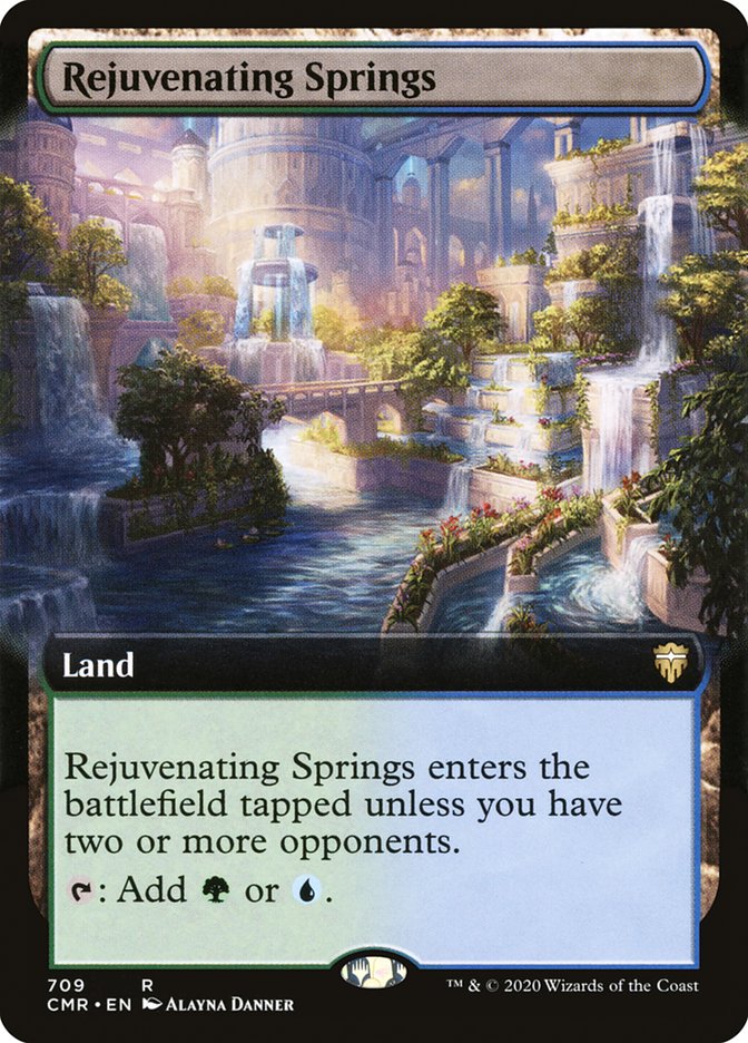Rejuvenating Springs (Extended) [Commander Legends] | Gam3 Escape