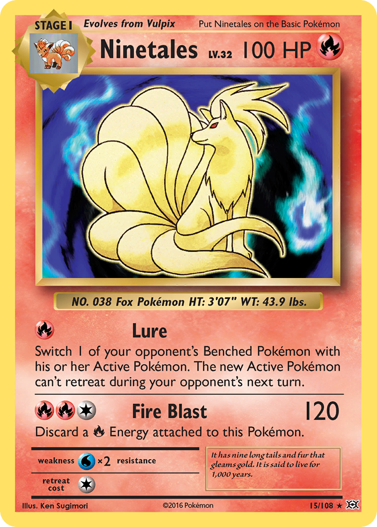 Ninetales (15/108) [XY: Evolutions] | Gam3 Escape