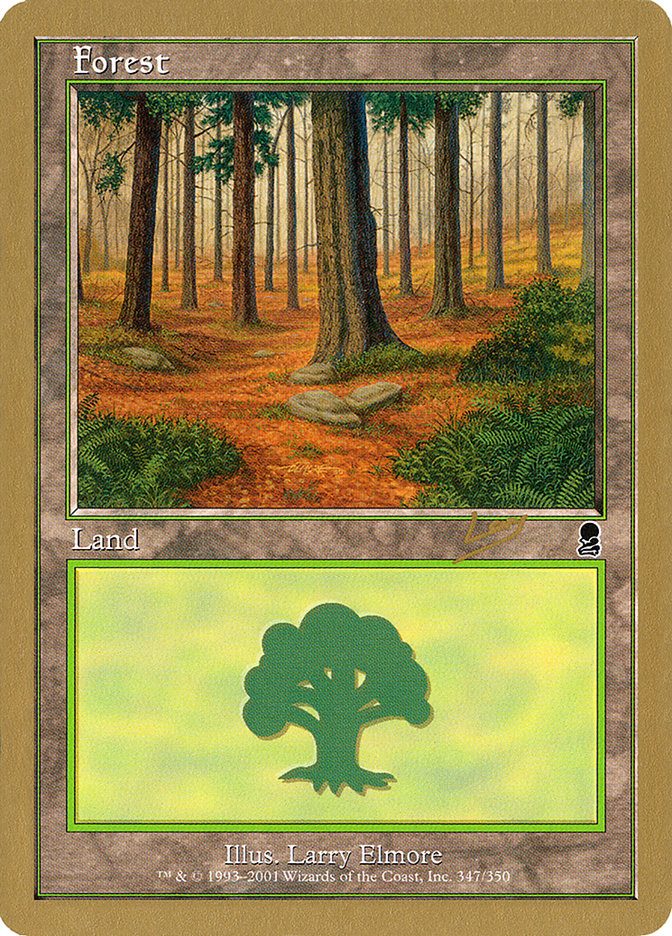 Forest (rl347) (Raphael Levy) [World Championship Decks 2002] | Gam3 Escape