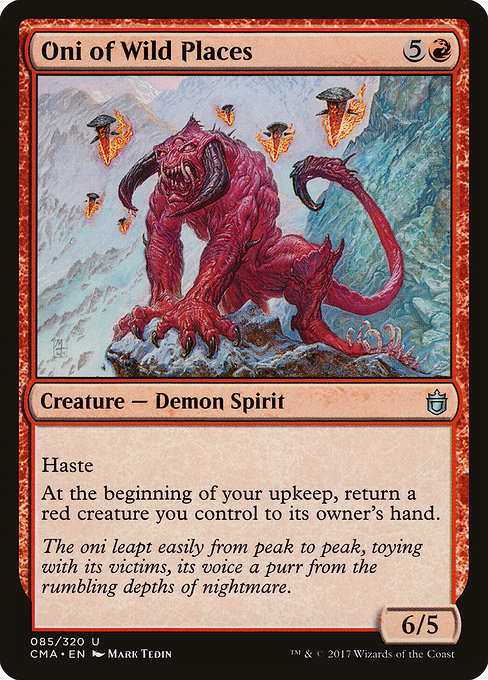 Oni of Wild Places [Commander Anthology] | Gam3 Escape