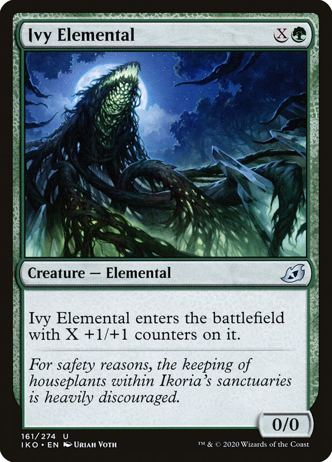 Ivy Elemental [Ikoria: Lair of Behemoths] | Gam3 Escape