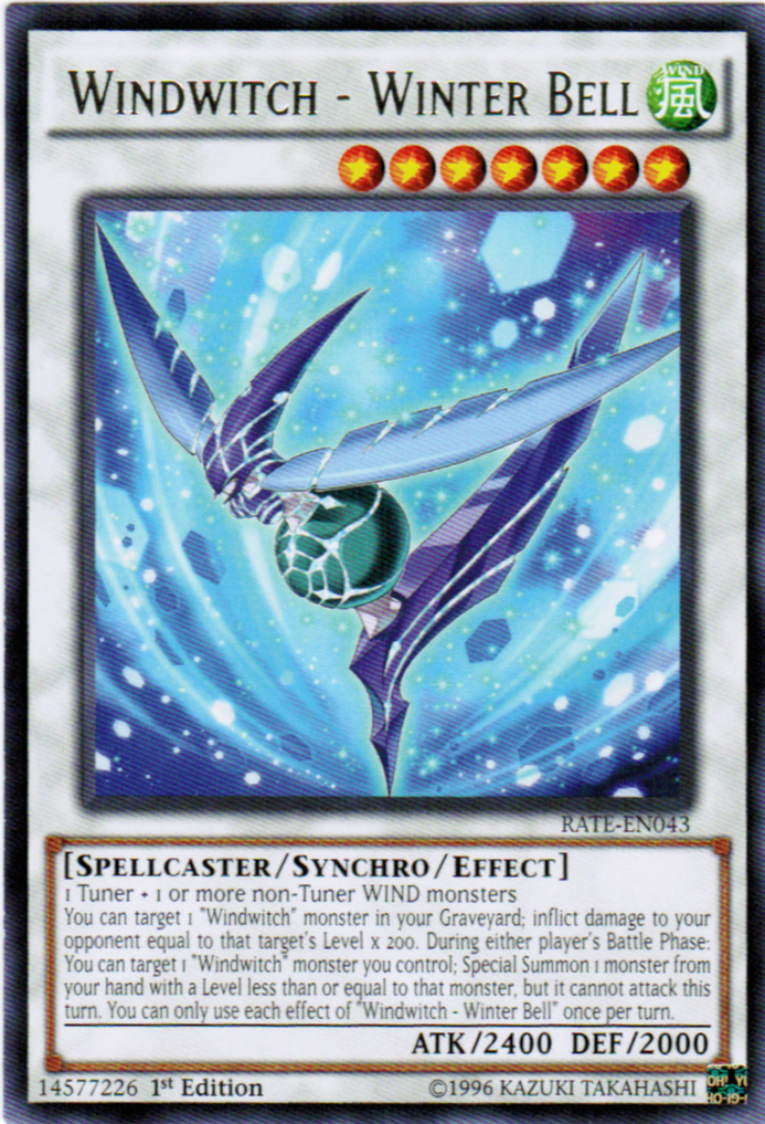 Windwitch - Winter Bell [RATE-EN043] Rare | Gam3 Escape