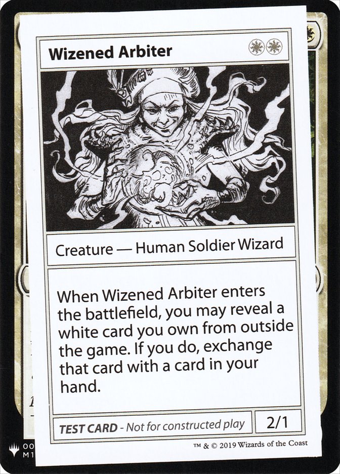 Wizened Arbiter [Mystery Booster Playtest Cards] | Gam3 Escape
