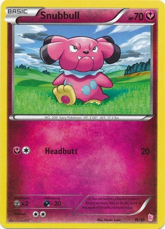 Snubbull (11/30) [XY: Trainer Kit - Sylveon] | Gam3 Escape