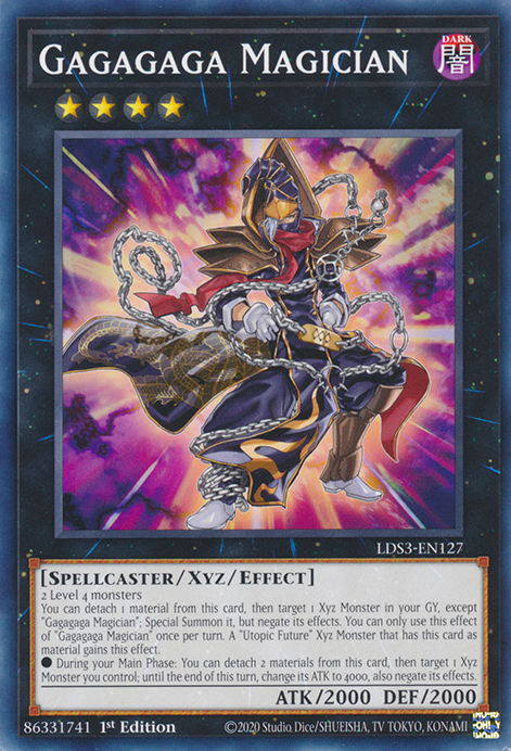 Gagagaga Magician [LDS3-EN127] Common | Gam3 Escape