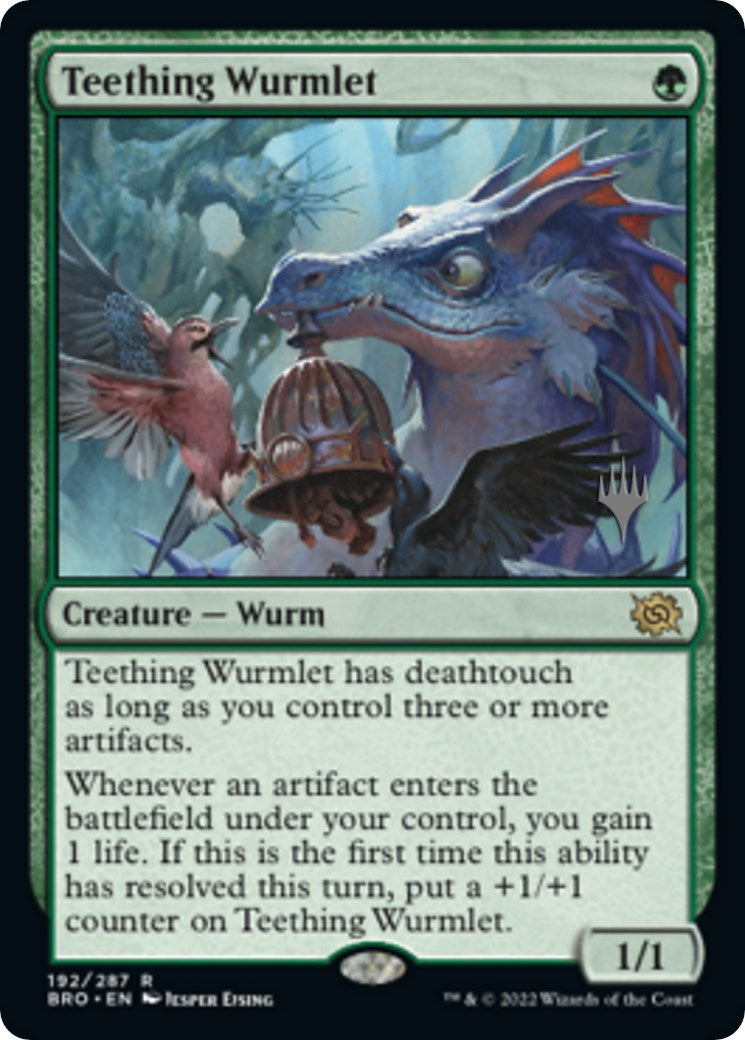 Teething Wurmlet (Promo Pack) [The Brothers' War Promos] | Gam3 Escape