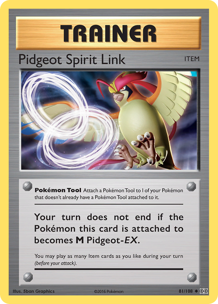 Pidgeot Spirit Link (81/108) [XY: Evolutions] | Gam3 Escape