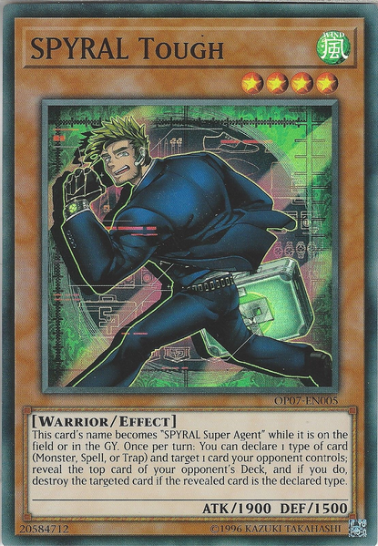 SPYRAL Tough [OP07-EN005] Super Rare | Gam3 Escape