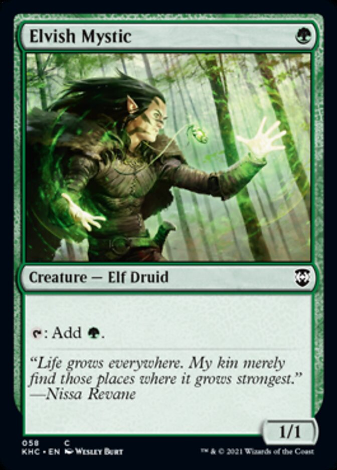 Elvish Mystic [Kaldheim Commander] | Gam3 Escape