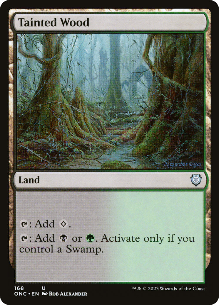 Tainted Wood [Phyrexia: All Will Be One Commander] | Gam3 Escape