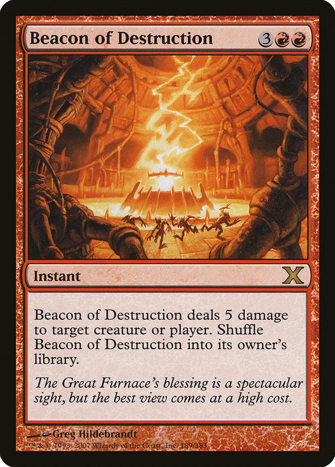 Beacon of Destruction [Tenth Edition] | Gam3 Escape