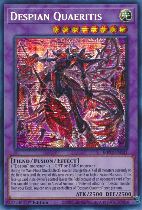 Despian Quaeritis [MP22-EN141] Prismatic Secret Rare | Gam3 Escape