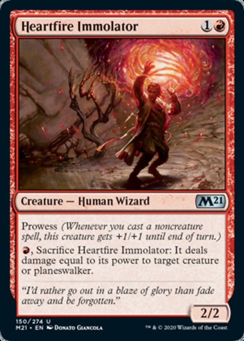 Heartfire Immolator [Core Set 2021] | Gam3 Escape