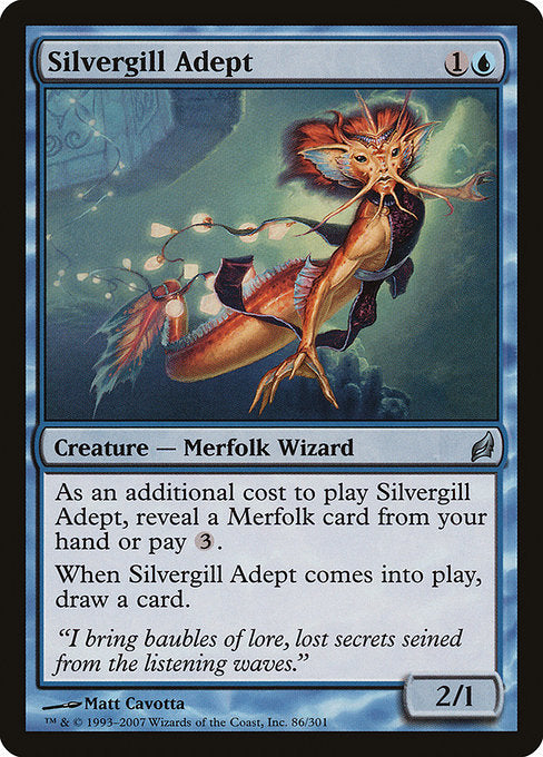 Silvergill Adept [Lorwyn] | Gam3 Escape