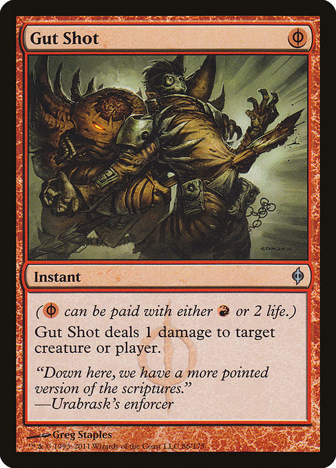 Gut Shot [New Phyrexia] | Gam3 Escape