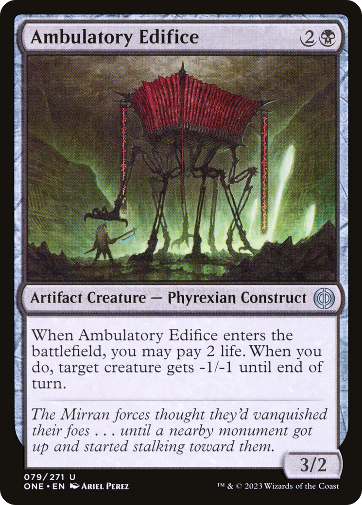 Ambulatory Edifice [Phyrexia: All Will Be One] | Gam3 Escape