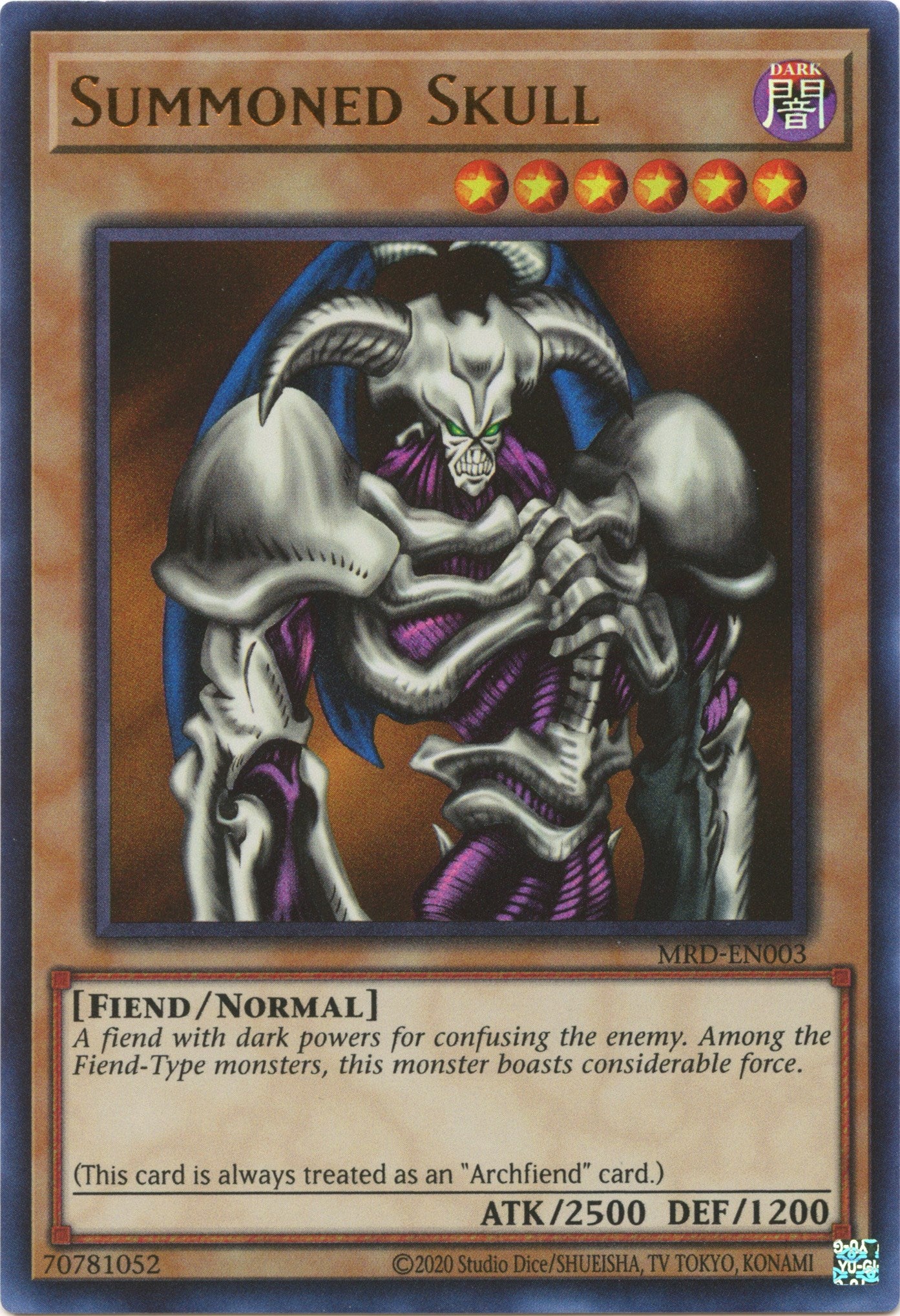Summoned Skull (25th Anniversary) [MRD-EN003] Ultra Rare | Gam3 Escape