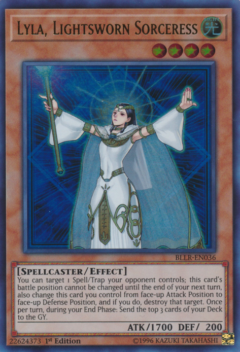 Lyla, Lightsworn Sorceress [BLLR-EN036] Ultra Rare | Gam3 Escape