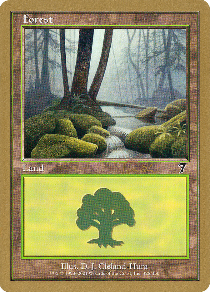 Forest (jt328) (Jan Tomcani) [World Championship Decks 2001] | Gam3 Escape