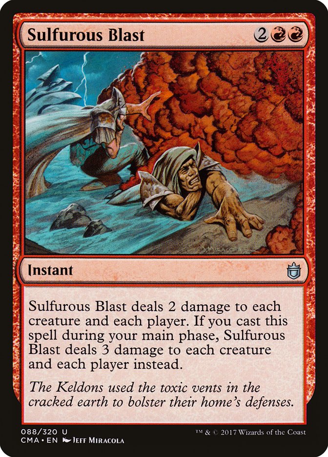 Sulfurous Blast [Commander Anthology] | Gam3 Escape