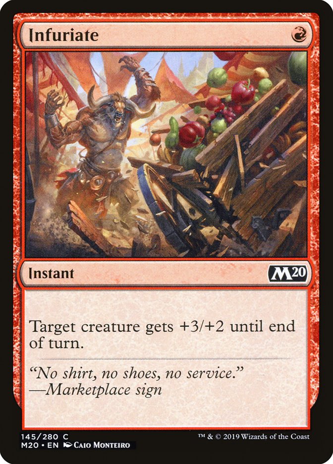 Infuriate [Core Set 2020] | Gam3 Escape