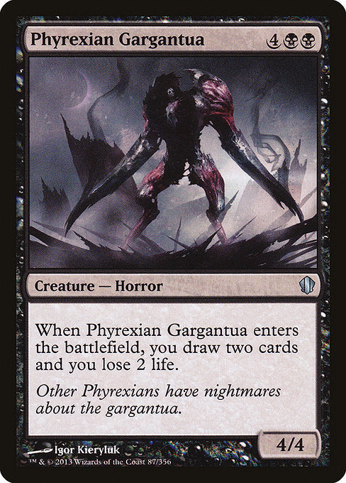 Phyrexian Gargantua [Commander 2013] | Gam3 Escape