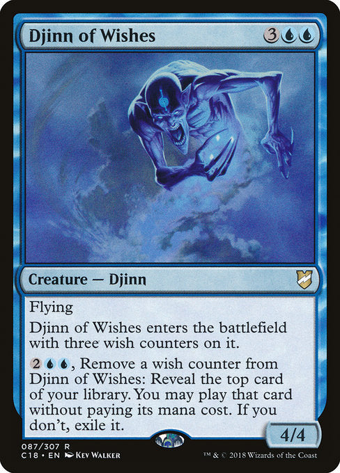 Djinn of Wishes [Commander 2018] | Gam3 Escape