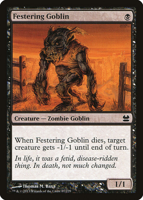 Festering Goblin [Modern Masters] | Gam3 Escape