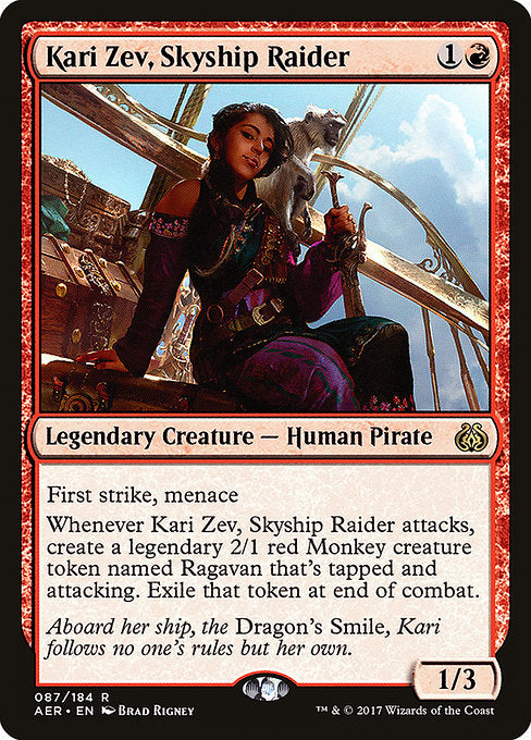 Kari Zev, Skyship Raider [Aether Revolt] | Gam3 Escape