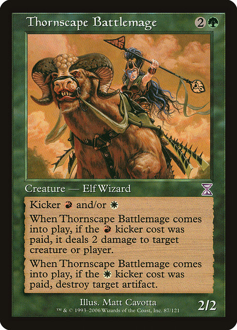 Thornscape Battlemage [Time Spiral Timeshifted] | Gam3 Escape