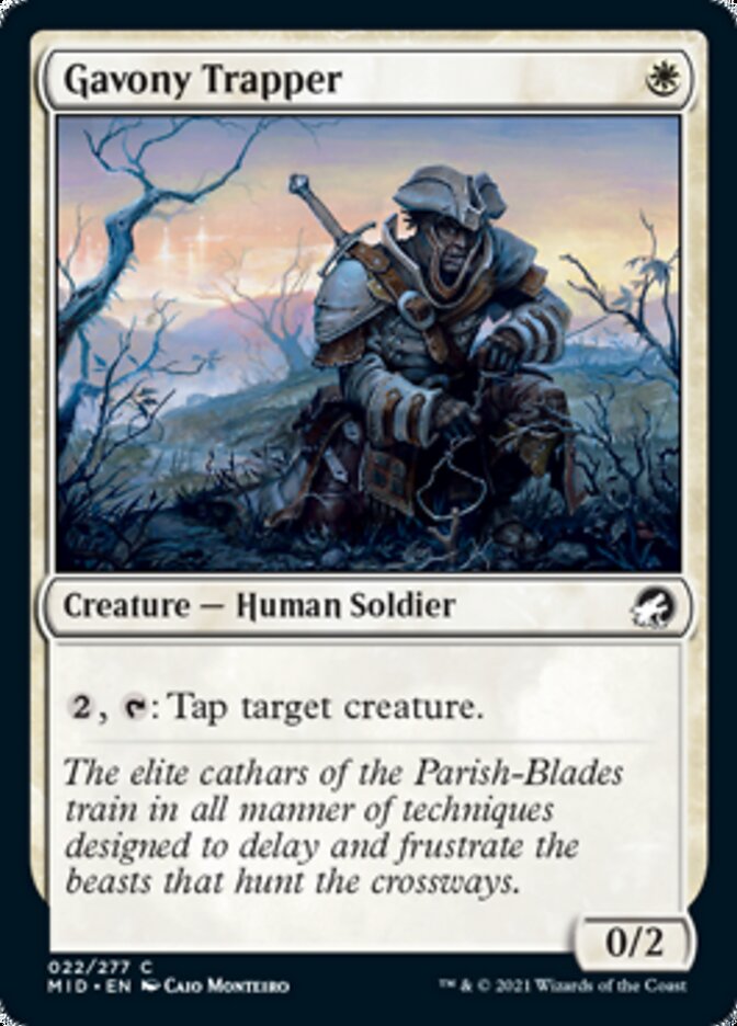 Gavony Trapper [Innistrad: Midnight Hunt] | Gam3 Escape
