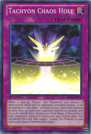 Tachyon Chaos Hole [PRIO-EN070] Super Rare | Gam3 Escape