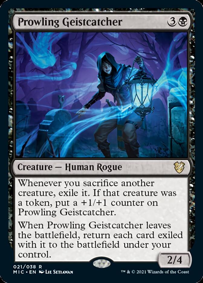 Prowling Geistcatcher [Innistrad: Midnight Hunt Commander] | Gam3 Escape