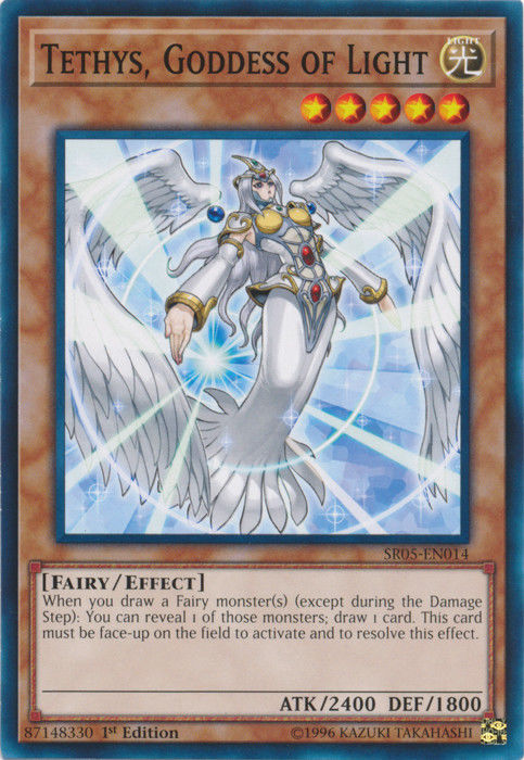 Tethys, Goddess of Light [SR05-EN014] Common | Gam3 Escape