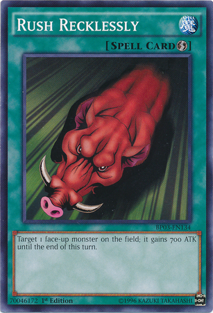 Rush Recklessly [BP03-EN134] Common | Gam3 Escape