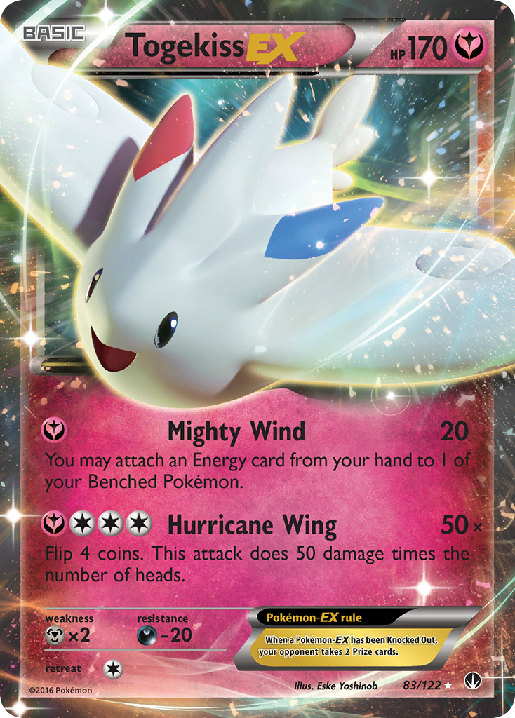 Togekiss EX (83/122) [XY: BREAKpoint] | Gam3 Escape
