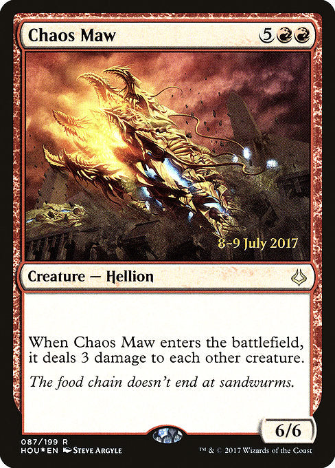 Chaos Maw [Hour of Devastation Promos] | Gam3 Escape